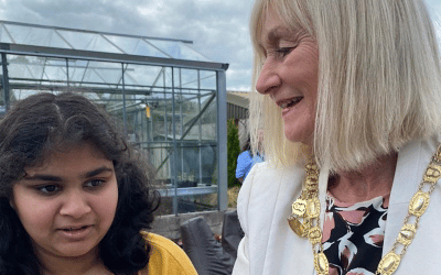 New Provost Visits Cosgrove Summer Playscheme