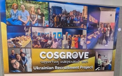 Cosgrove shares work on Ukrainian Recruitment Project