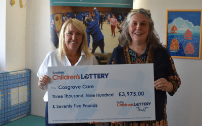 Cosgrove Care Receives Funding from Scottish Children’s Lottery